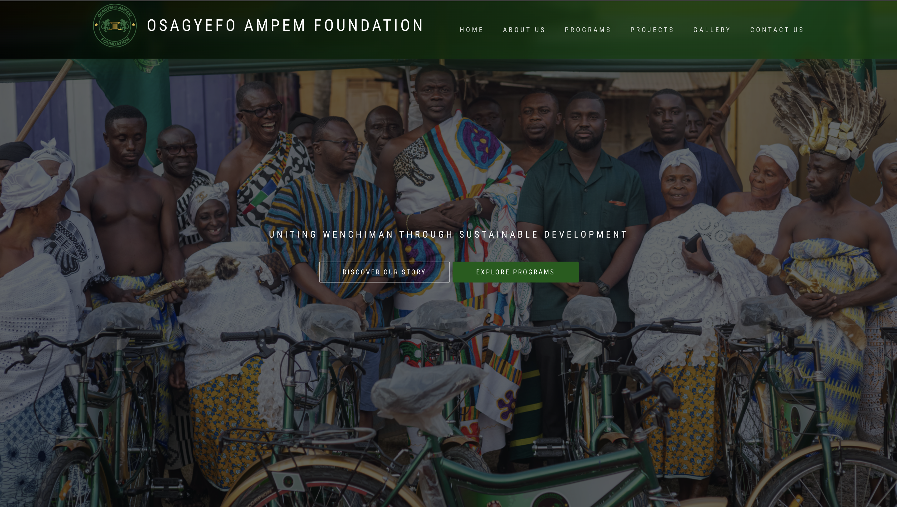 Community support in Wenchi